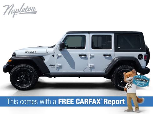 Used 2022 Jeep Wrangler Unlimited Sport AWD/4WD image 2