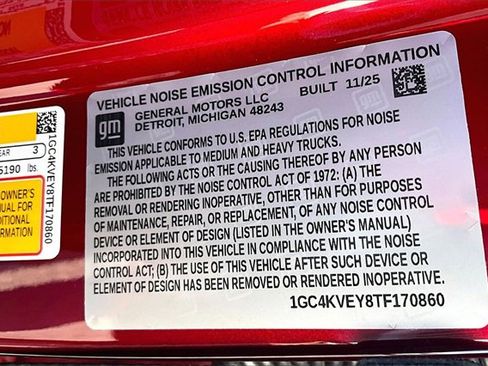 New 2026 Chevrolet Silverado 3500 High Country w/ High Country Premium Package image 13