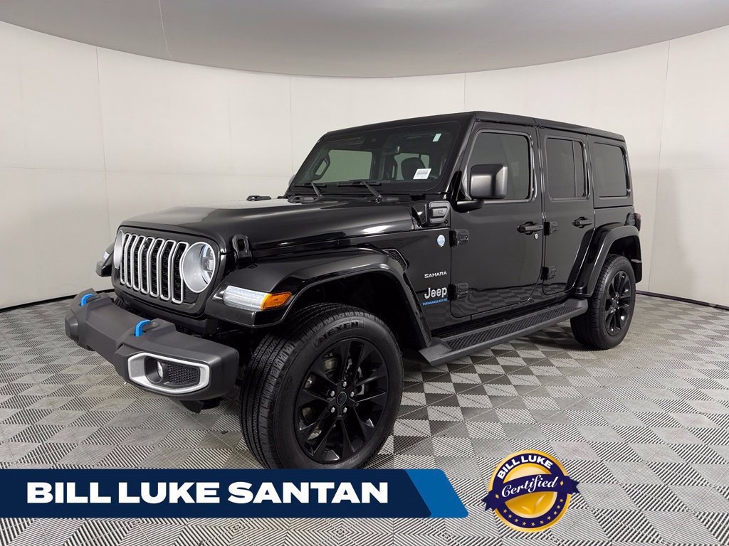 Used 2024 Jeep Wrangler Unlimited Sahara w/ Technology Group AWD/4WD 360° Tour