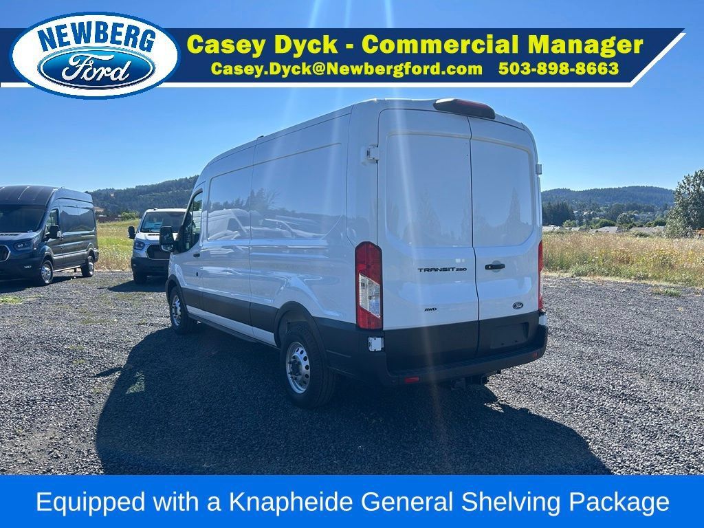 New 2026 Ford Transit 250 148 Medium Roof Extended AWD w/ Load Area Protection Package image 7