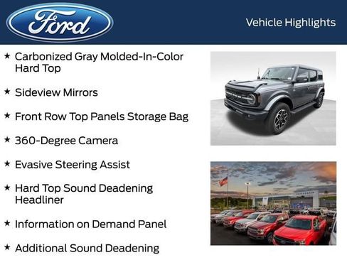 Certified 2024 Ford Bronco Outer Banks AWD/4WD image 12