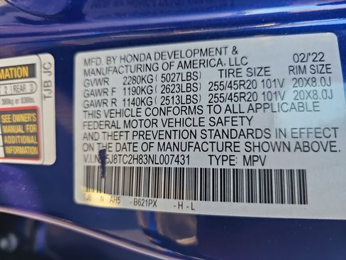 Certified 2022 Acura RDX AWD image 33