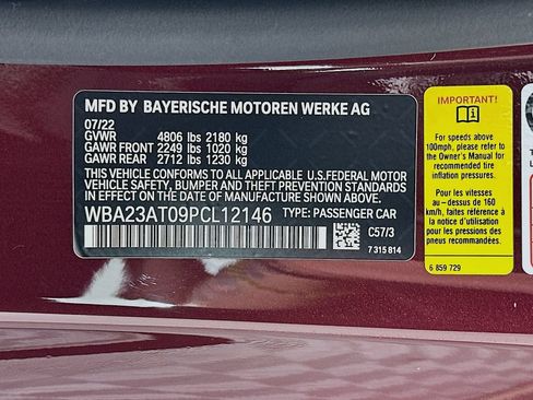 Used 2023 BMW 430i Convertible w/ Premium Package RWD image 32