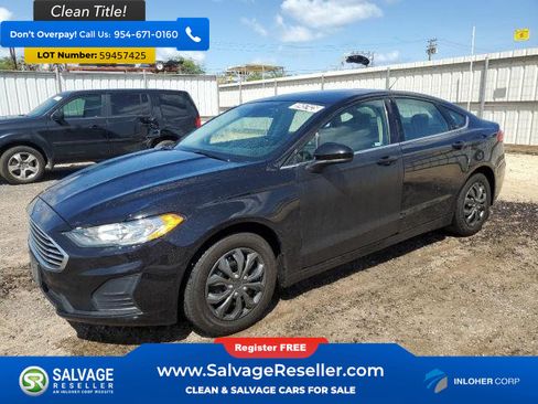 Used 2019 Ford Fusion S FWD image 1