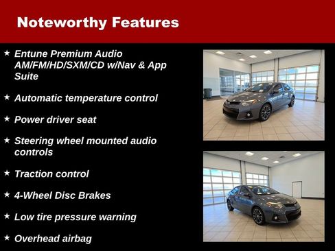 Used 2014 Toyota Corolla S Premium image 6