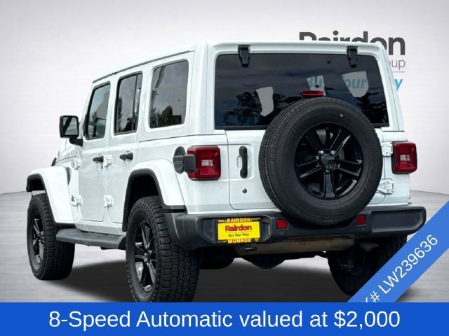 Used 2020 Jeep Wrangler Unlimited Sahara AWD/4WD image 4