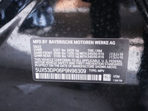 Used 2023 BMW X3 xDrive30i w/ Premium Package image 49