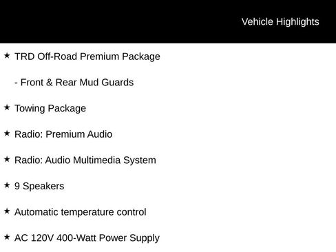 Used 2024 Toyota Tundra SR5 w/ TRD Off-Road Premium Package AWD/4WD image 5