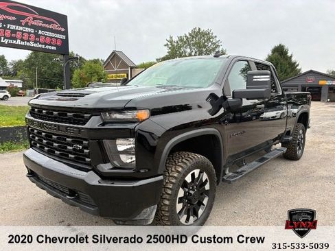 Used 2020 Chevrolet Silverado 2500 Custom w/ Custom Value Package AWD/4WD image 1