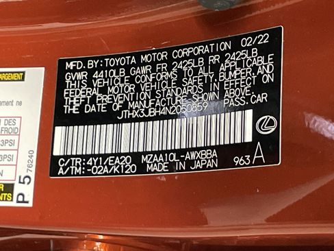 Used 2022 Lexus UX 200 w/ Accessory Package (Z2) image 36