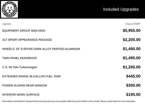 Certified 2023 Ford F150 XLT w/ Equipment Group 302A High image 19