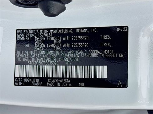 Used 2023 Toyota Highlander Limited image 52