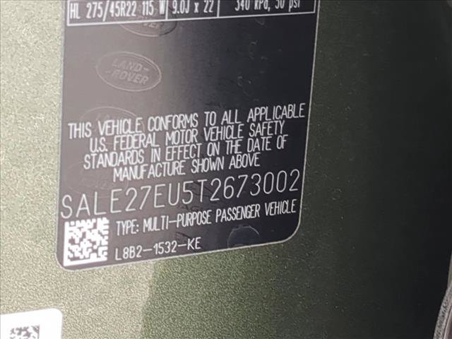 New 2026 Land Rover Defender 110 X-Dynamic SE AWD/4WD image 19