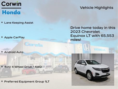 Used 2023 Chevrolet Equinox LT image 6