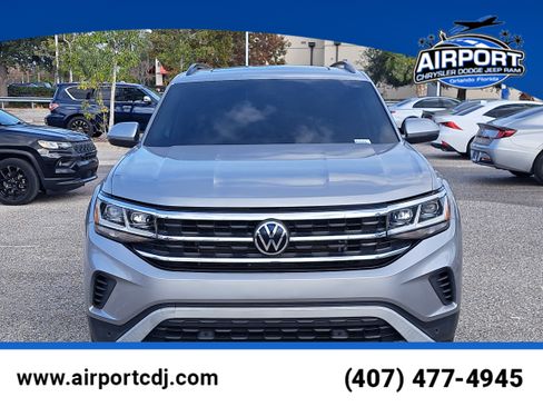 Used 2021 Volkswagen Atlas SE w/ Panoramic Sunroof Package image 1