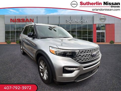 Used 2021 Ford Explorer Limited w/ Equipment Group 301A RWD image 1