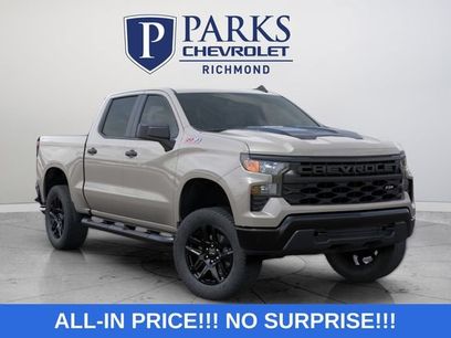 New 2026 Chevrolet Silverado 1500 Custom Trail Boss w/ Turbomax Blackout Package