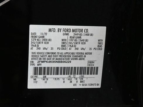 Used 2022 Ford Edge Titanium image 19