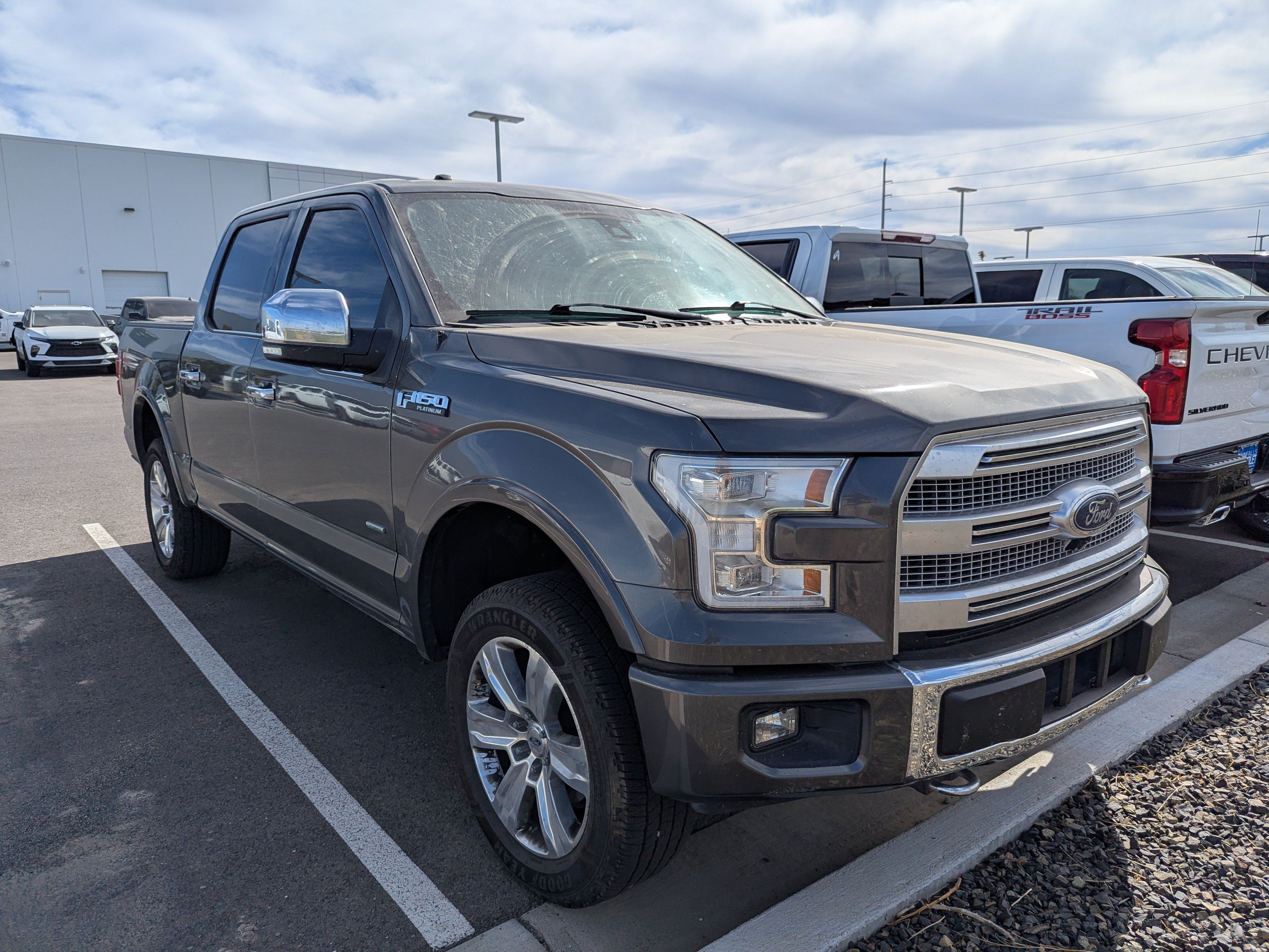 Used 2015 Ford F150 Platinum w/ Technology Package AWD/4WD image 4