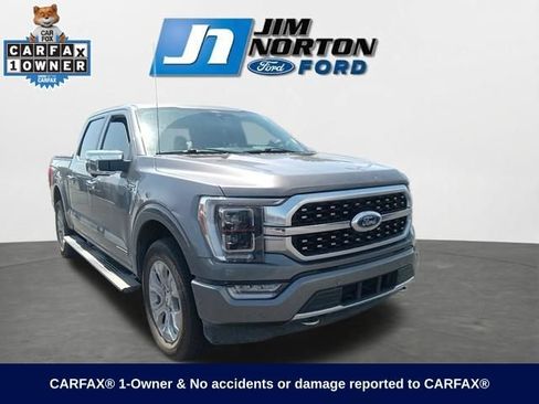 Used 2021 Ford F150 Platinum w/ Equipment Group 701A High AWD/4WD image 1