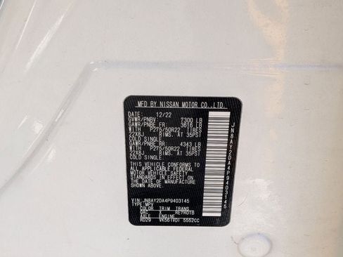 Used 2023 Nissan Armada Platinum w/ Captain's Chairs Package image 32