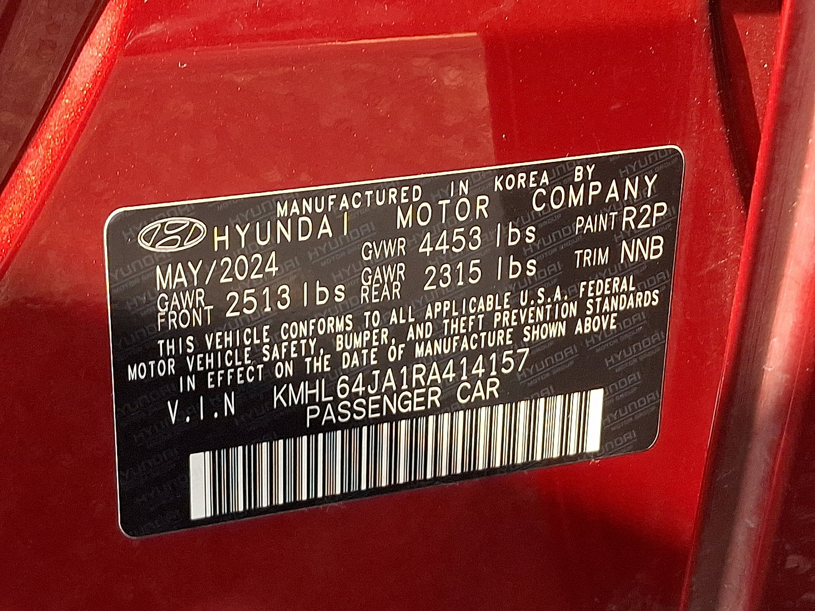 Used 2024 Hyundai Sonata SEL FWD image 27