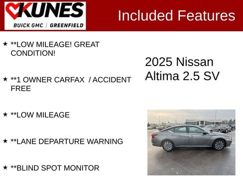 Used 2025 Nissan Altima 2.5 SV image 3