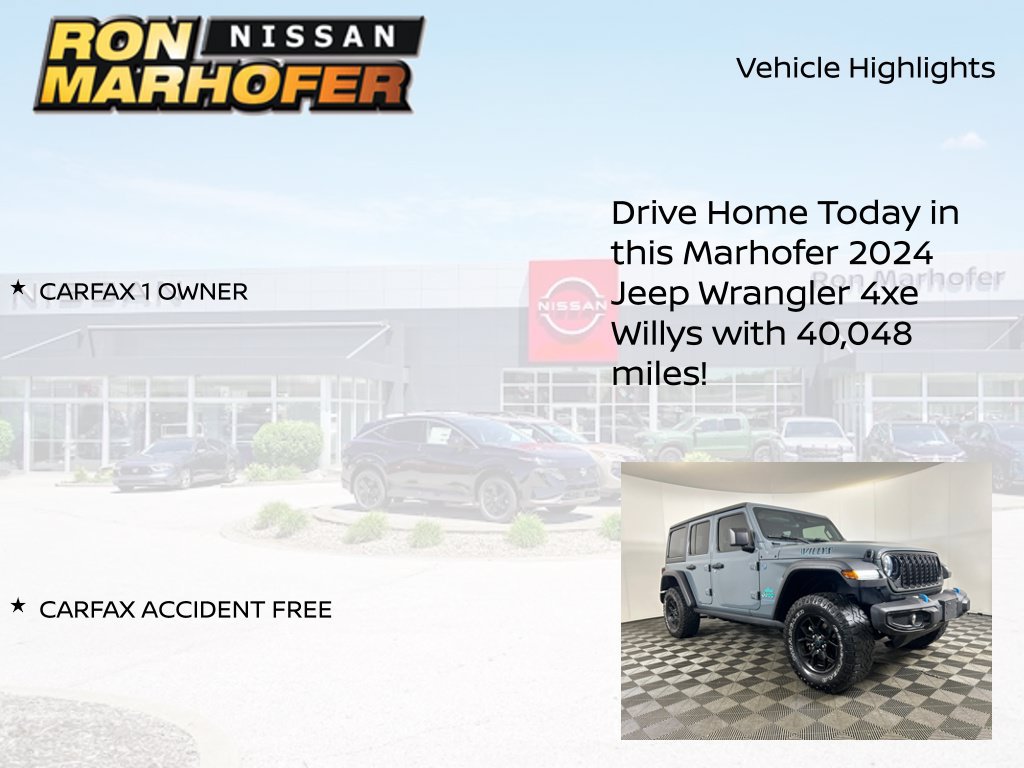 Used 2024 Jeep Wrangler Unlimited AWD/4WD image 15