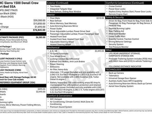 Used 2021 GMC Sierra 1500 Denali w/ Denali Ultimate Package AWD/4WD image 7