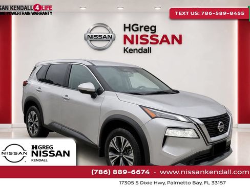 Used 2021 Nissan Rogue SV FWD image 1
