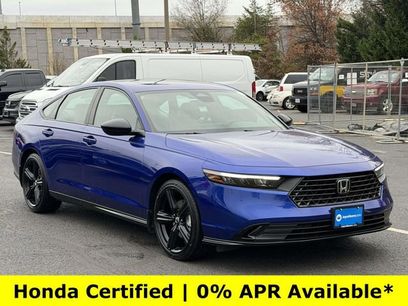 Certified 2025 Honda Accord Sport
