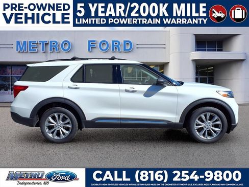Used 2022 Ford Explorer XLT w/ Equipment Group 202A AWD/4WD image 2