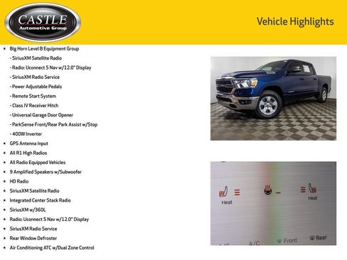 Used 2023 RAM 1500 Big Horn AWD/4WD image 12