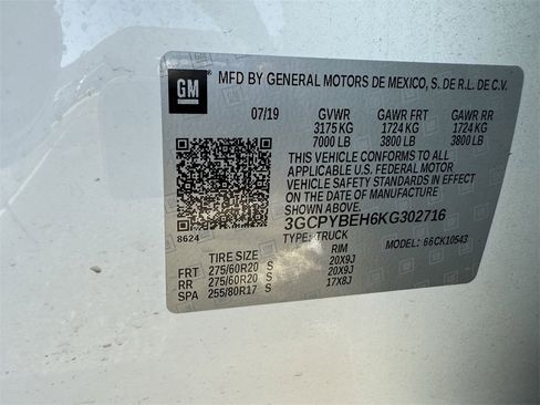 Used 2019 Chevrolet Silverado 1500 Custom w/ Custom Convenience Package image 27