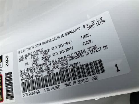 Used 2025 Toyota Tacoma SR w/ SR Upgrade Package image 27