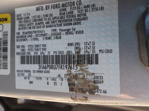 Used 2015 Ford Fusion Titanium FWD image 26