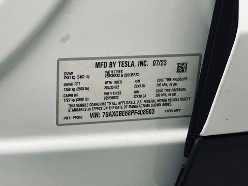 Used 2023 Tesla Model X Plaid AWD/4WD image 46