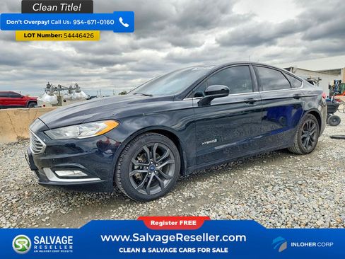Used 2018 Ford Fusion SE w/ Equipment Group 601A FWD image 1