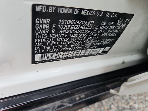 Certified 2023 Honda HR-V EX-L image 7