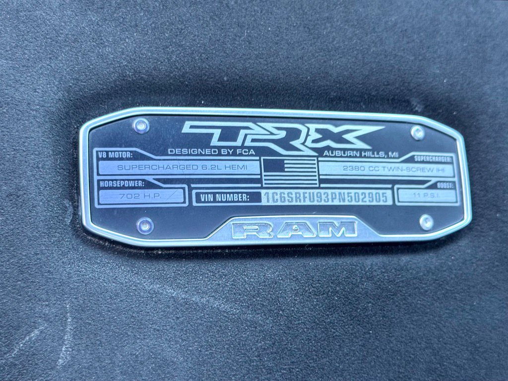 Used 2023 RAM 1500 TRX w/ TRX Level 2 Equipment Group AWD/4WD image 46