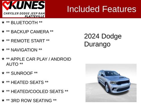 Used 2024 Dodge Durango R/T image 2