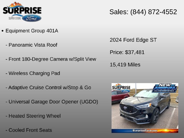 Used 2024 Ford Edge ST AWD/4WD image 6