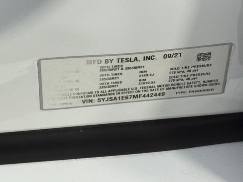 Used 2021 Tesla Model S Plaid image 44