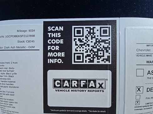 Used 2023 Chevrolet Silverado 1500 Custom image 36