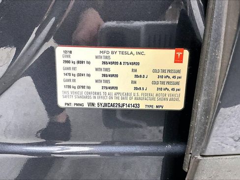 Used 2018 Tesla Model X 75D image 42