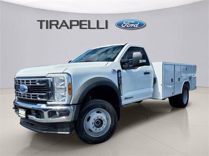 New 2024 Ford F550 4x4 Regular Cab Super Duty w/ Snow Plow Prep Package