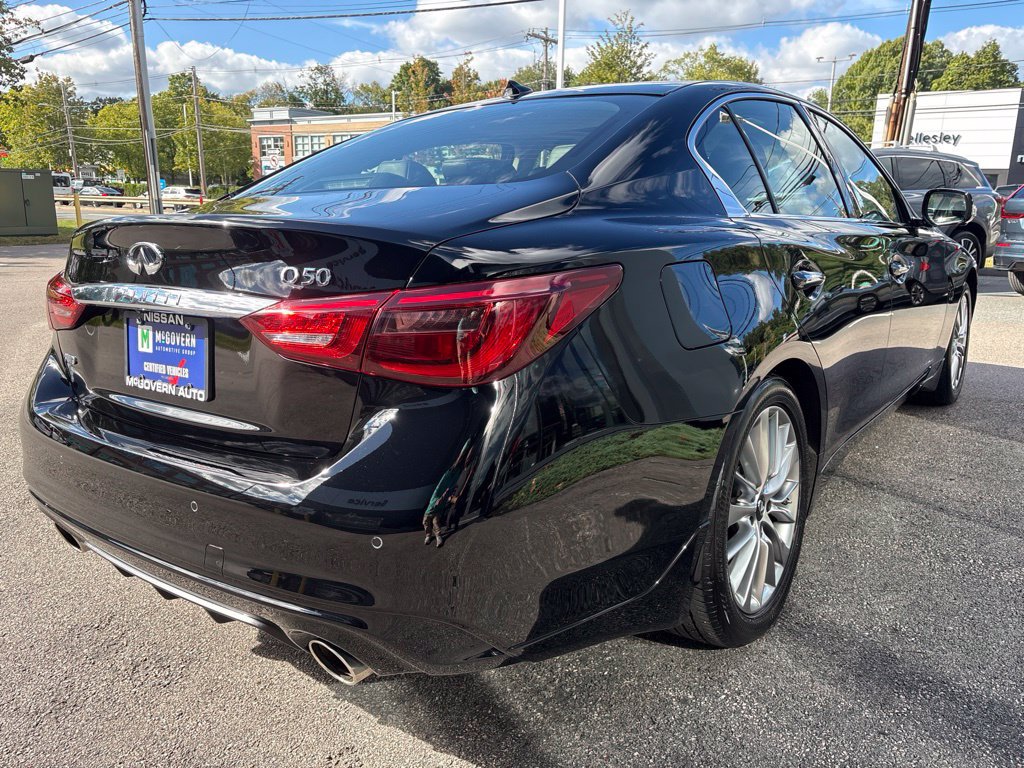Used 2023 INFINITI Q50 Luxe w/ Cargo Package AWD/4WD image 7