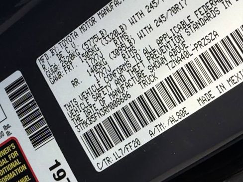 Certified 2024 Toyota Tacoma SR5 RWD image 10