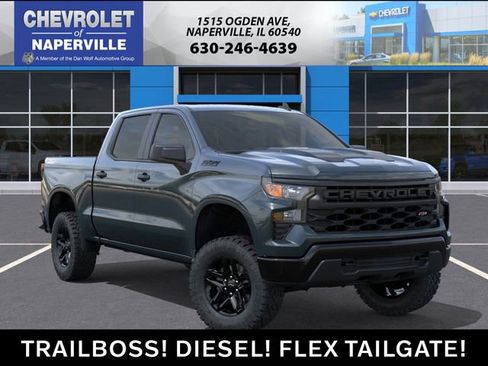 New 2026 Chevrolet Silverado 1500 Custom Trail Boss w/ Dark Appearance Package image 7