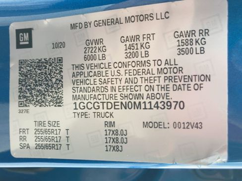 Used 2021 Chevrolet Colorado Z71 w/ Safety Package image 20